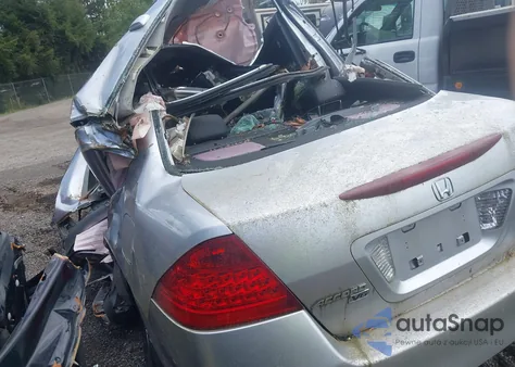 2007 Honda Accord 3.0 Ex из США, поврежденный, VIN 1HGCM66597A094991